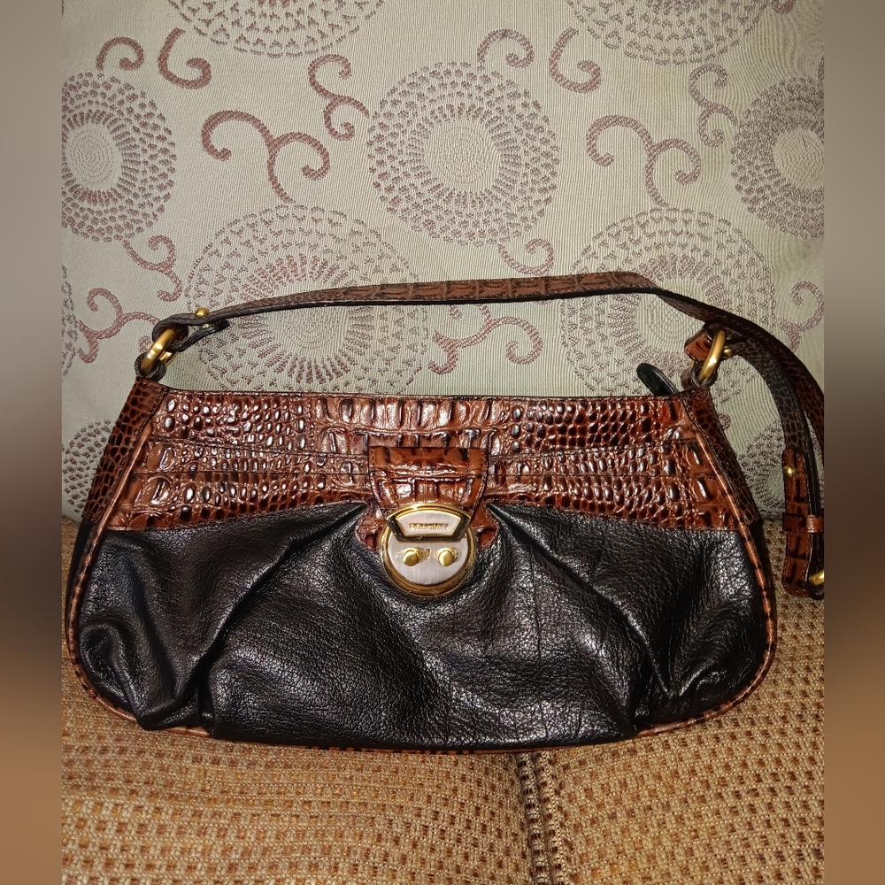 Brahmin Vintage Leather Shoulder Bag